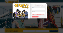 Desktop Screenshot of giraffe-learning.com